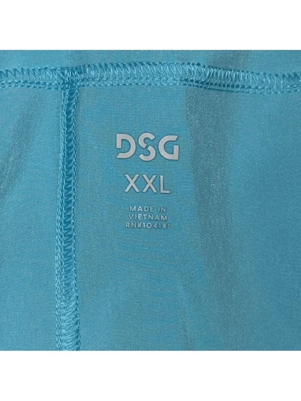 NWT DSG Men's Agility Woven Shorts Aqua Blue Size XXL